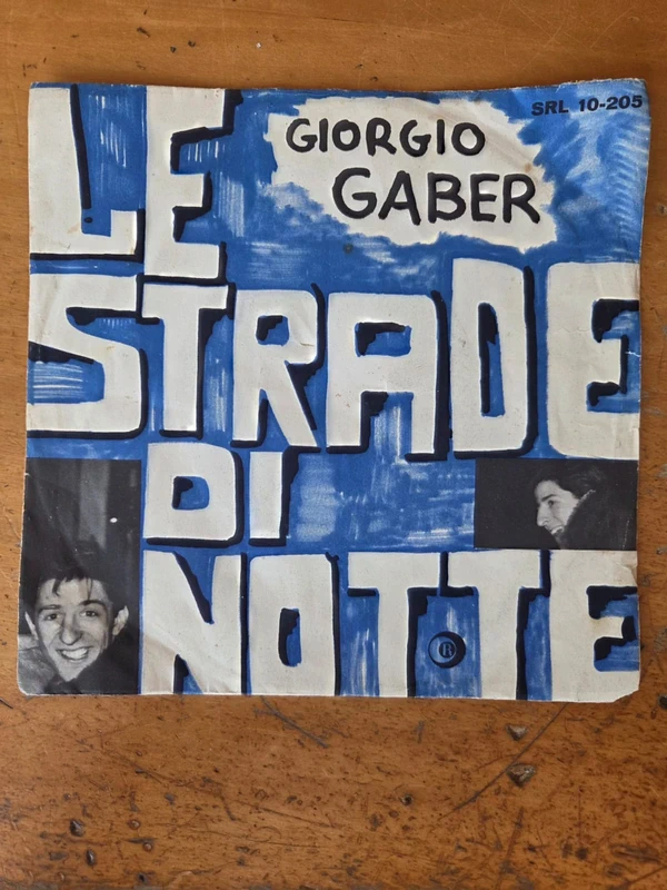 Giorgio Gaber - Le strade di notte
