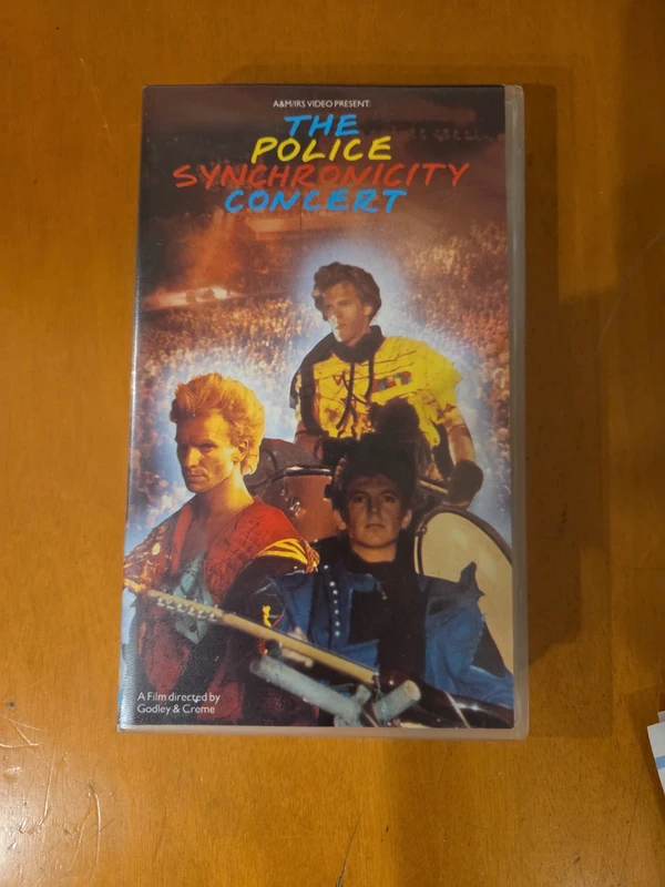 The Police synchronicity concert VHS