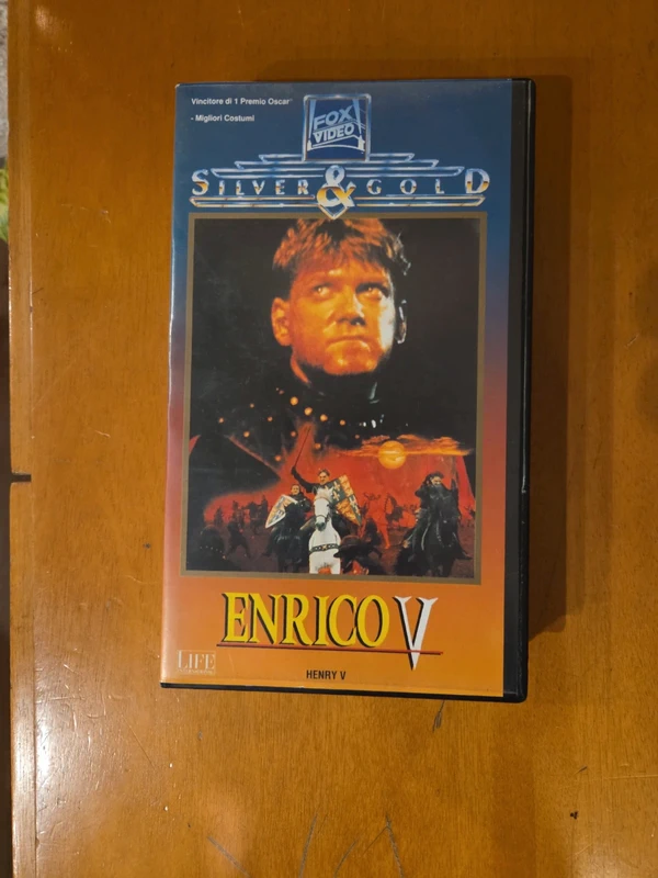 Vhs Enrico V Kenneth Branagh